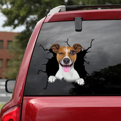 [da0243-snf-tnt]-jack-russell-terrier-crack-car-sticker-dogs-lover