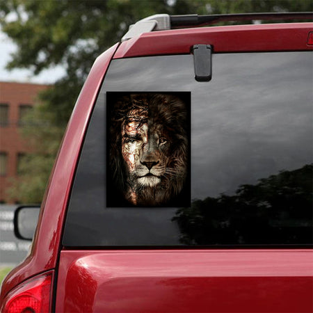 God Lion Decal Sticker Car Funny Quotes Anime Car Decals Big Teddy Bear