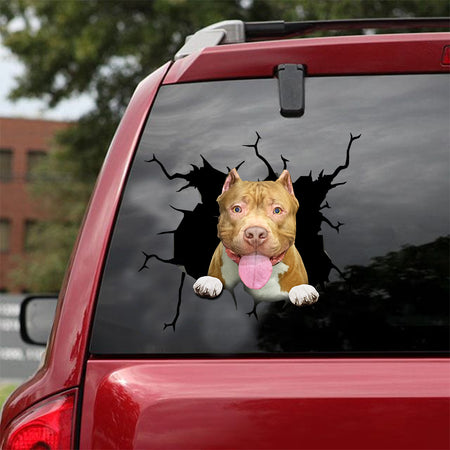 [sk1600-snf-tnt]-american-staffordshire-terrier-crack-car-sticker-dogs-lover