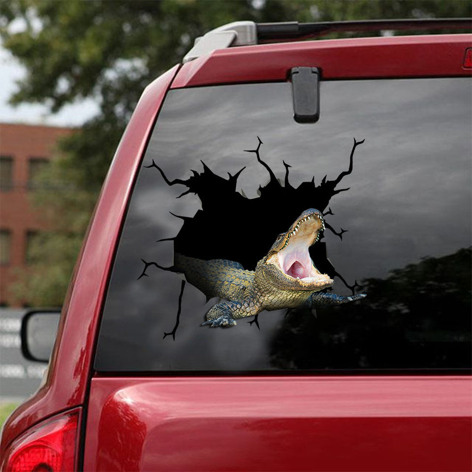 [ld0467-snf-tpa]-alligator-crack-car-sticker