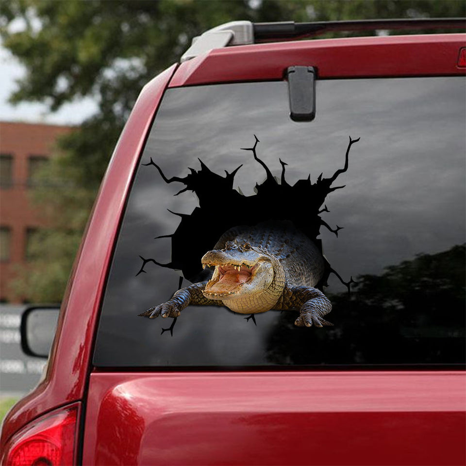 [ld0468-snf-tpa]-alligator-crack-car-sticker