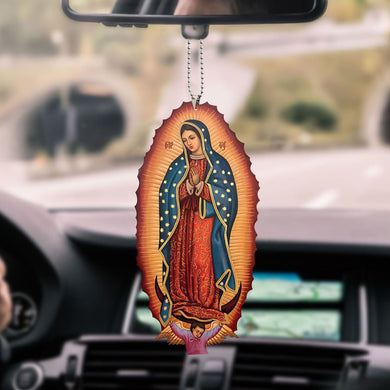 Ornament Mary Decorate Car
