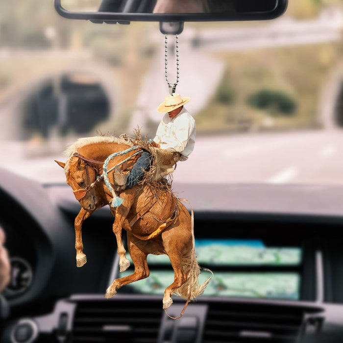 Ornament Horse Riding Decorate Car
