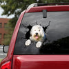 [ld1529-snf-lad]-old-english-sheepdogs-crack-car-sticker-dogs-lover