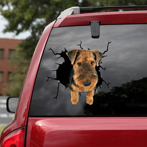 [ld1523-snf-lad]-airedale-terriers-crack-car-sticker-dogs-lover