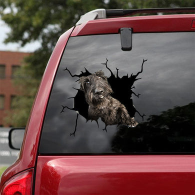 [ld1548-snf-lad]-scottish-terriers-crack-car-sticker-dogs-lover