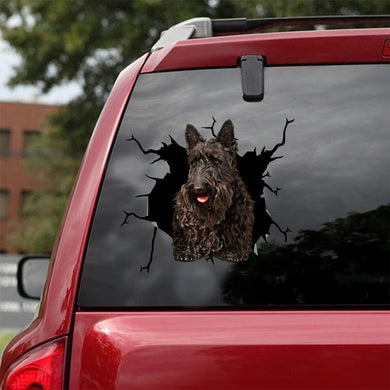[ld1550-snf-lad]-scottish-terriers-crack-car-sticker-dogs-lover