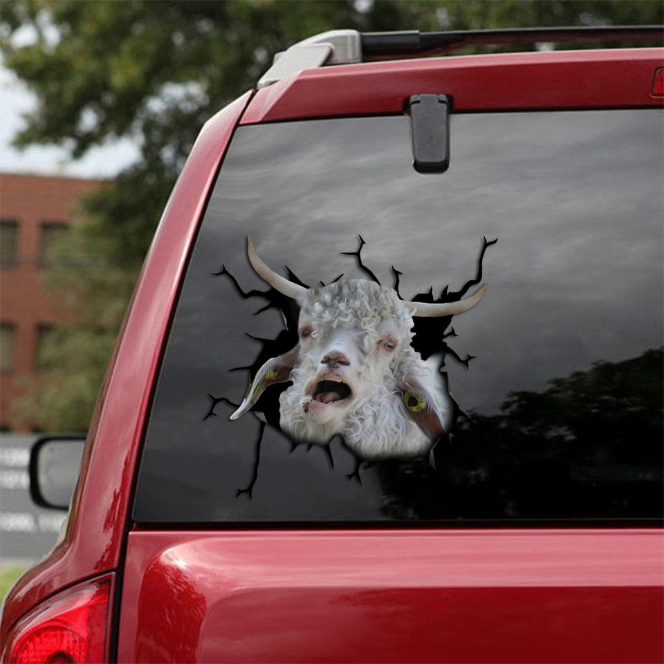 [sk1516-snf-tpa]-angora-goat-crack-sticker-cattle-lover