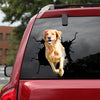 [da0240-snf-tnt]-golden-retriever-crack-car-sticker-dogs-lover