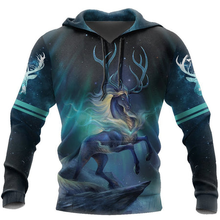 BEAUTIFUL DEER 3D ALL OVER PRINTED SHIRTS ANN231003