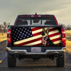 German Shepherd American truck Tailgate Decal Sticker Wrap Tailgate Wrap Decals For Trucks