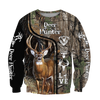 3D All Over Printed Deer Hunting Hoodie AM082015