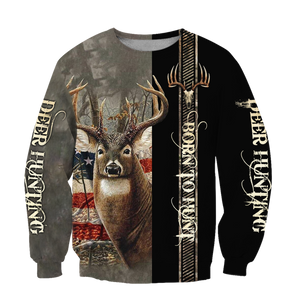 Deer Hunting 3D All Over Printed Shirts For Men and Women AM082007