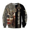 Deer Hunting 3D All Over Printed Shirts For Men and Women AM082007