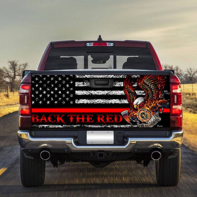 Truck Tailgate Decal Sticker Wrap Back The Red Tailgate Wrap Decals For Trucks