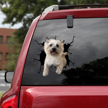 [da1041-snf-lad]-cairn-terriers-crack-car-sticker-dogs-lover