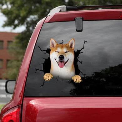 [da0992-snf-tnt]-shiba-inu-crack-car-sticker-dogs-lover