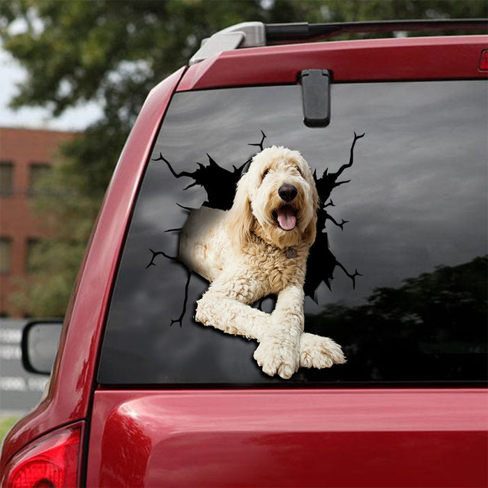 [ld0384-snf-lad]-goldendoodle-crack-car-sticker-dogs-lover