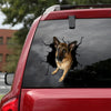[ld1180-snf-lad]-german-shepherd-crack-car-sticker-dogs-lover