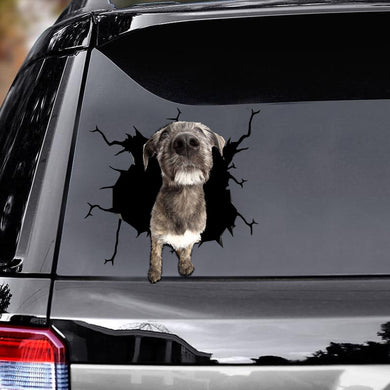[ld1239-snf-lad]-irish-wolfhounds-crack-car-sticker-dogs-lover