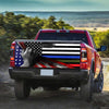 Police Military And Fire Thin Line truck Tailgate Decal Sticker Wrap Tailgate Wrap Decals For Trucks