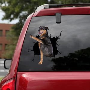 [da1083-snf-lad]-beauceron-crack-car-sticker-dogs-lover