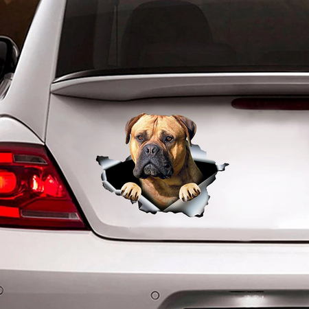 [sk0592-snf-tnt]-bullmastiff-car-sticker-dogs-lover