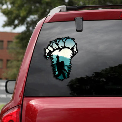 [th0339-snf-ptd]-bigfoot-crack-car-sticker