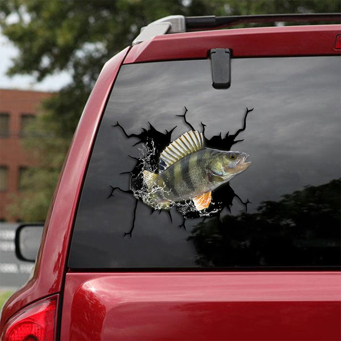 [th0316-snf-ptd]-fishing-perch-and-cappie-crack-car-sticker-fishs-lover