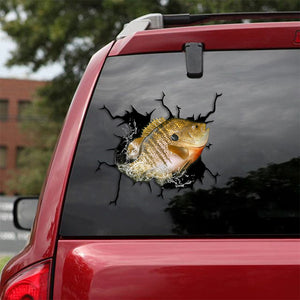 [th0323-snf-ptd]-fishing-perch-and-cappie-crack-car-sticker-fishs-lover