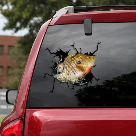 [th0323-snf-ptd]-fishing-perch-and-cappie-crack-car-sticker-fishs-lover