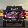 Truck Tailgate Decal Sticker Wrap Eagle Pink Tailgate Wrap Decals For Trucks