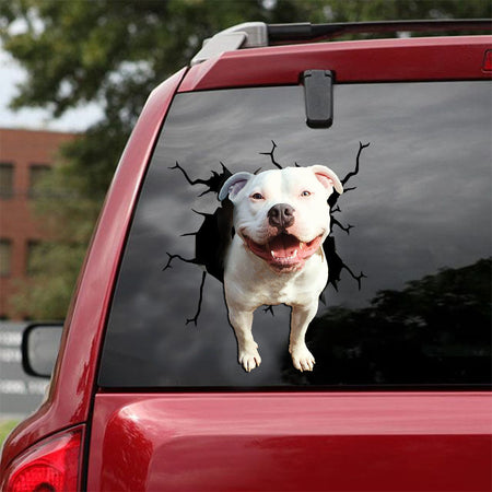 [ld0395-snf-lad]-pitbull-crack-car-sticker-dogs-lover
