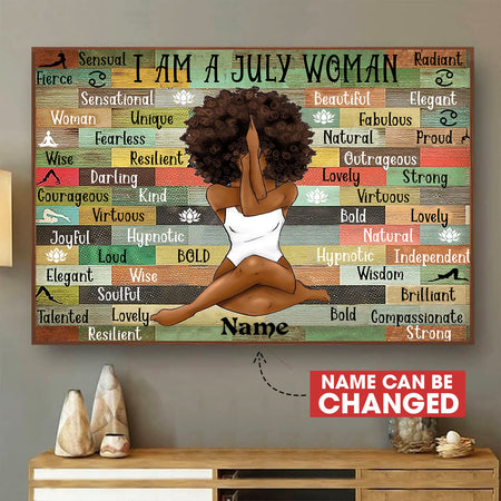 [ld0833-snf-lad]-july-woman-customized-poster