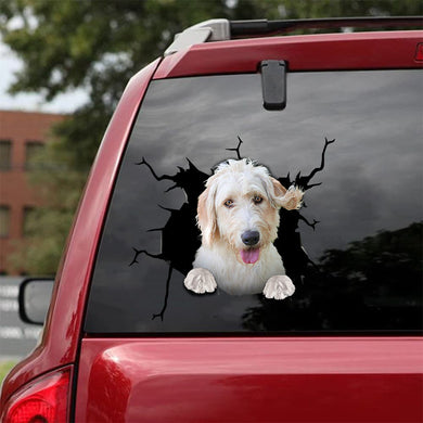 [da0131-snf-tnt]-irish-wolfhound-dogs-crack-car-sticker