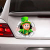 [bv0165-2-snf-ptd]-saint-patrick's-day-crack-car-sticker