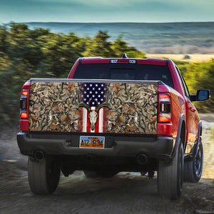 Deer American truck Tailgate Decal Sticker Wrap Tailgate Wrap Decals For Trucks