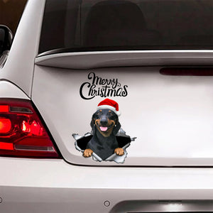 [sk0822-snf-tnt]-dachshund-christmas-sticker-dogs-lover