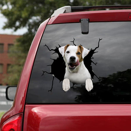 [bv0180-snf-tpa]-parson-russell-terrier-crack-car-sticker-dogs-lover