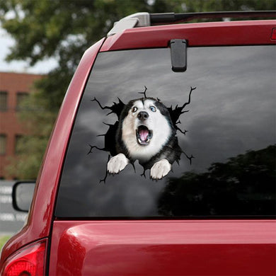 [ld1220-snf-lad]-alaskan-malamute-crack-car-sticker-dogs-lover