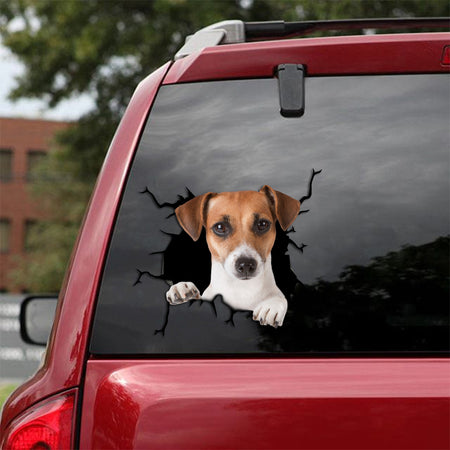 [sk1792-snf-tpa]-jack-russell-crack-sticker-dogs-lover
