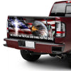 Jesus Christ United We Stand truck Tailgate Decal Sticker Wrap Tailgate Wrap Decals For Trucks