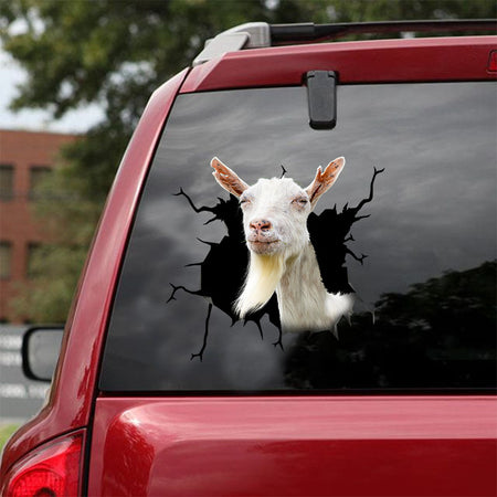 [ld0478-snf-tpa]-billy-goat-crack-car-sticker-goats-lover
