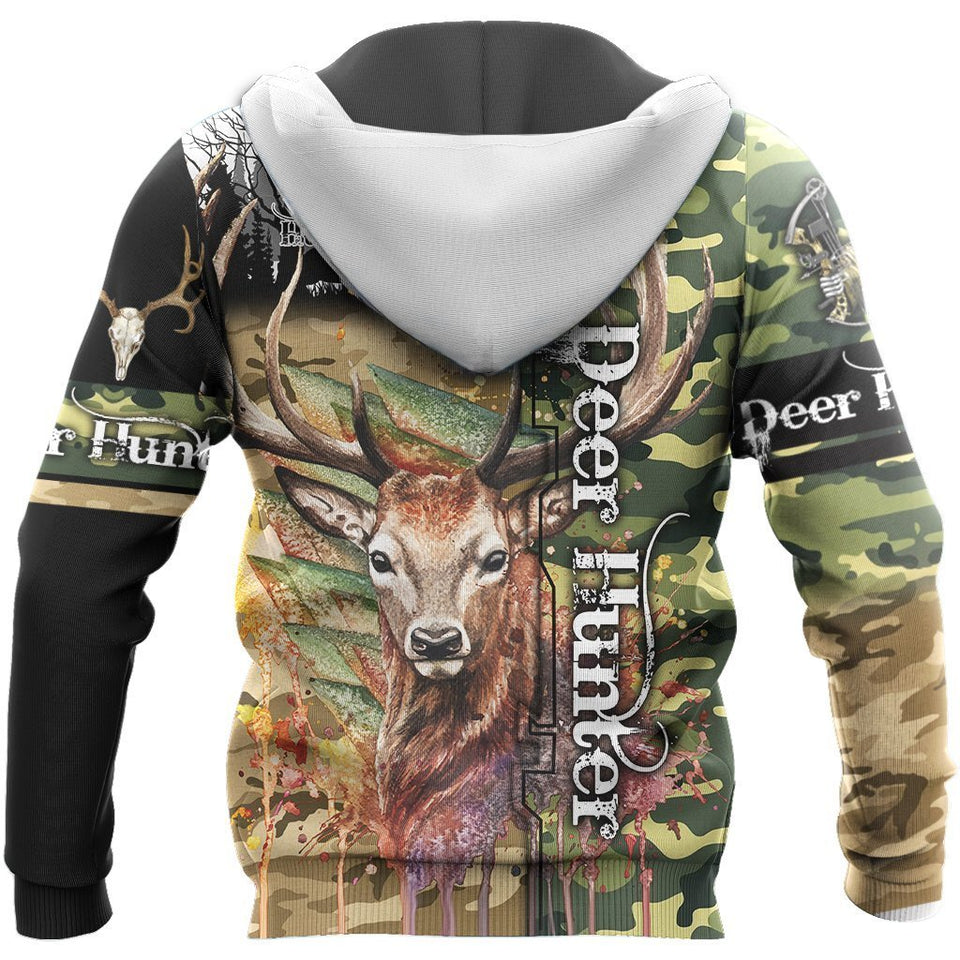 BEAUTIFUL HUNTING CAMO 3D ALL OVER PRINTED SHIRTS ANN231001