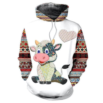 Cow Happy Farm Hoodie 32