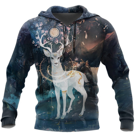 BEAUTIFUL DEER 3D ALL OVER PRINTED SHIRTS ANN231002