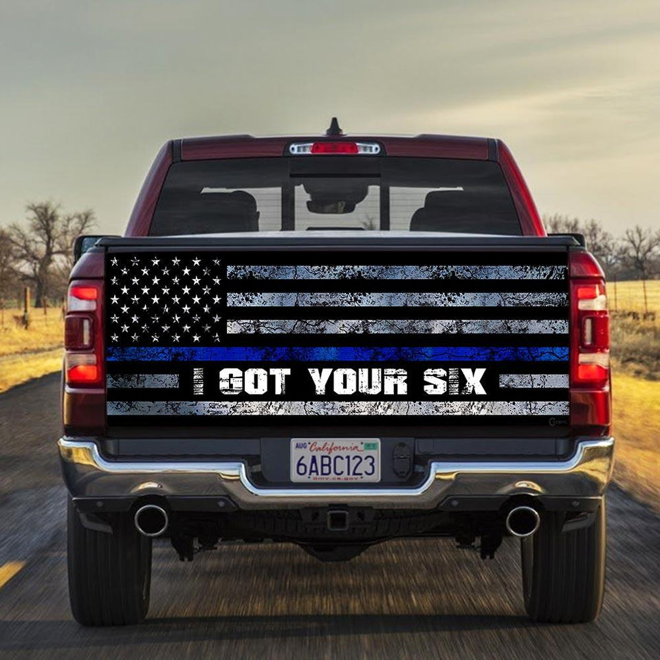 Truck Tailgate Decal Sticker Wrap I Got Your Six Tailgate Wrap Decals For Trucks