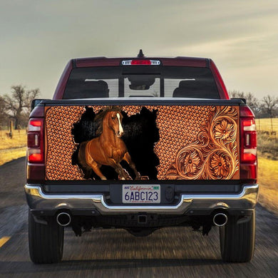 Truck Tailgate Decal Sticker Wrap Horse Tailgate Wrap Decals For Trucks