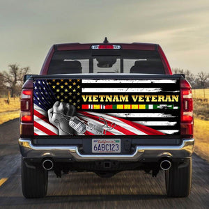 United States Vietnam Veterans truck Tailgate Decal Sticker Wrap Tailgate Wrap Decals For Trucks