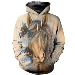 3D All Over Printed Horse Shirts And Shorts DT060501